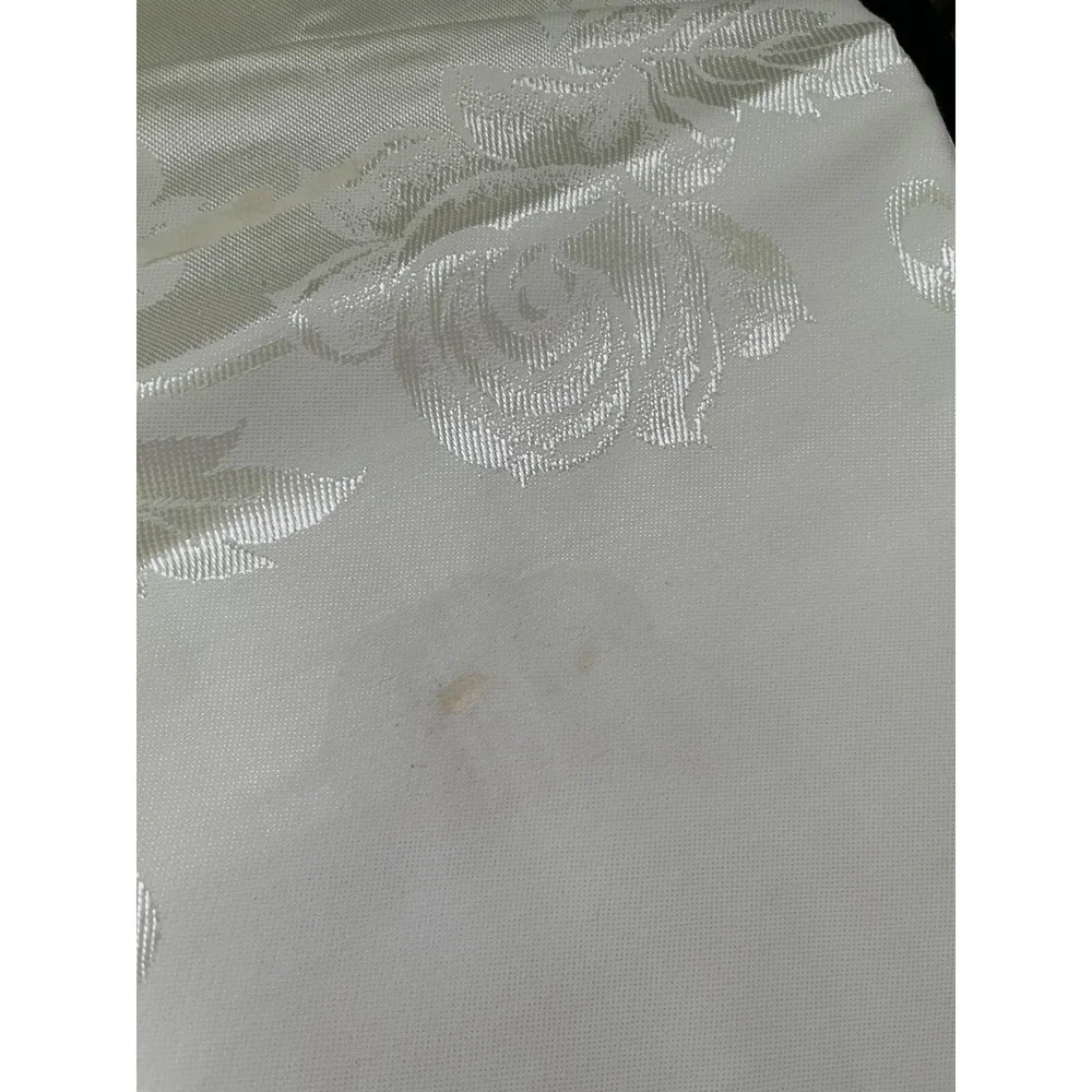 1940's Bardwil Made in Japan Ivory Tablecloth 52
